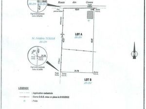 Vente de terrain constructible  prix en baisse