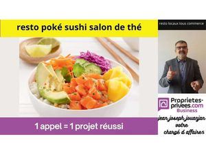 SECTEUR TOULOUSE - Restaurant poké  sushi   salon de thé
