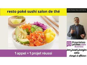 SECTEUR TOULOUSE - Restaurant poké  sushi   salon de thé