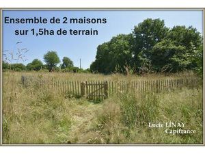 Ensemble de 2 maisons sur 1 5ha de terrain attenant autour de la propriété