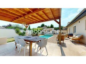 Tourbes - Magnifique Villa de plain-pied  4 faces  avec piscine  garage  atelier