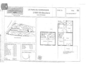 Location Maison 4 pièces 82m² ST GAUDENS 31800