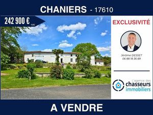 Achat Maison 8 pièces 291m² CHANIERS 17610