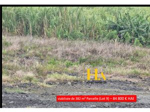 Sainte Rose  Bonne Espérance  Parcelle viabilisée de 382 m² LOT 9