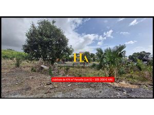 Sainte Rose  Bonne Espérance  Parcelle viabilisée de 474 m² LOT 5