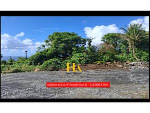 Sainte Rose  Bonne Espérance  Parcelle viabilisée de 512 m² LOT 3