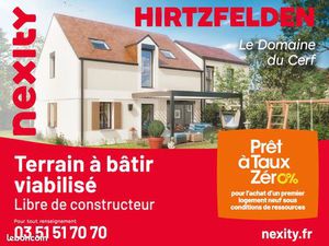 Terrain à Hirtzfelden  à 20km de Colmar