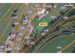 Terrain 2498 m² Breuchotte
