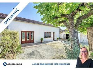 Vente maison 5 pièces 118 m² Saint-Ciers-sur-Gironde (33820)
