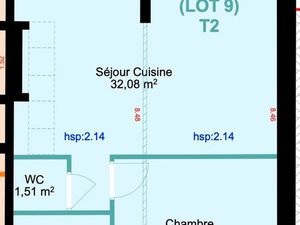 Plateau à aménager  50 70m2