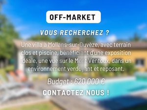 Vente villa 4 pièces 150 m² à Mollans-sur-Ouvèze (26170)  620 000 €