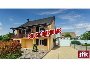 Horbourg-Wihr : Maison 97 m² sur 4 52 ares avec 2 garages