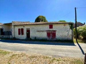 Vente maison 5 pièces 80m2 Saint-Ciers-du-Taillon 17240 - 55000 € - Surface Privée