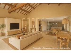 Maison beaux volumes sur terrain 3 180 m2