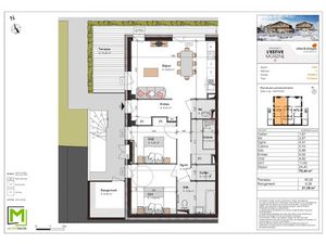Vente appartement 4 pièces 70.44 m² à Morzine (74110)  610 000 €
