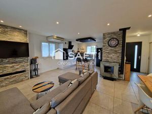 Maison récente de plain-pied 3 chambres  jardin clôturé  terrain piscinable