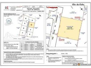 Terrain constructible viabilisé à vendre