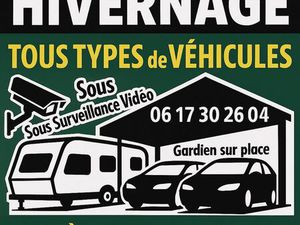 Hivernage  stockage tout type de véhicule