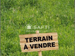 Terrain constructible viabilisé à vendre