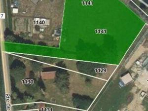 Terrain constructible à vendre