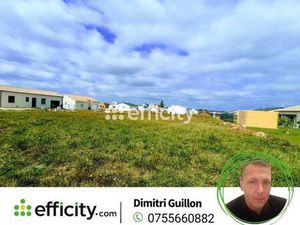 Terrain constructible viabilisé à vendre