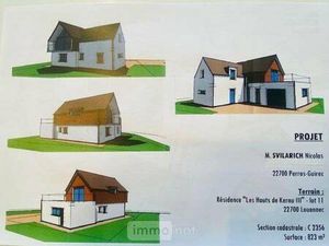 Terrain constructible à vendre