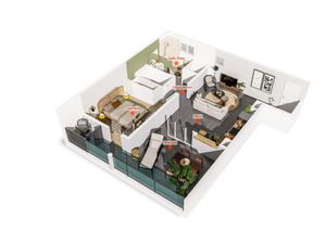 Achat Appartement 2 pièces 50m² LE LAMENTIN 97232