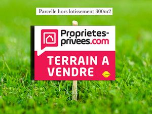 Terrain constructible 300m2 proche Saint-Gilles (hors lotissement)