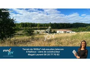 Terrain 1608 m² Nailloux