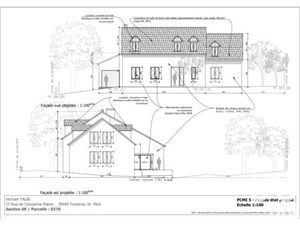 Vente terrain 1200 m² Fontenay-Saint-Père (78440)