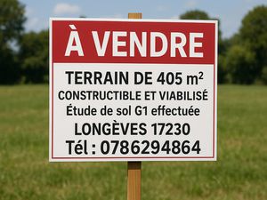 Terrain - 405 m²