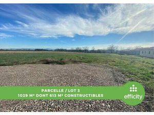 Terrain constructible viabilisé à vendre