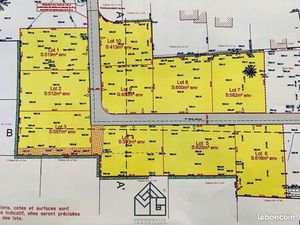 Terrain 557 m² Le Coteau