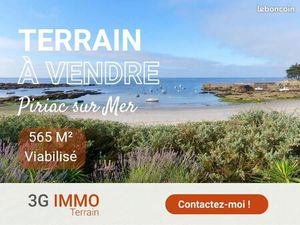 Terrain 565 m² Piriac Sur Mer
