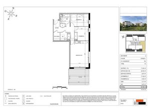 Vente appartement 3 pièces 67.09 m² à Sciez (74140)  318 900 €