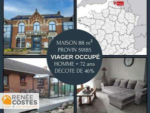 Viager occupé - H73 ans - PROVIN (59185)