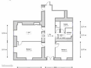 Local commercial 52 m²