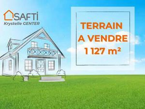 Terrain constructible viabilisé à vendre