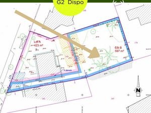 Terrain Chatenay Malabry limite SCEAUX 587 m2