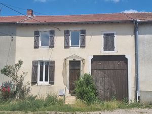 Maison mitoyenne 97 m2 avec grange  cour et jardin Terrain