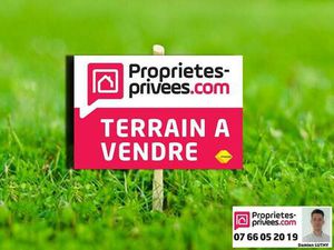 Terrain constructible viabilisé à vendre