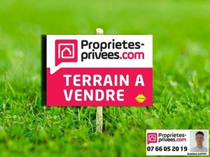 Terrain constructible viabilisé à vendre