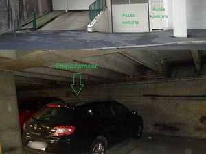 Loue parking en sous sol