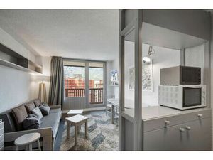 Studio + coin montagne - Skis aux pieds