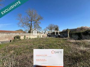 Terrain constructible viabilisé à vendre