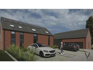 Terrain à bâtir de ± 25 ares avec permis délivré