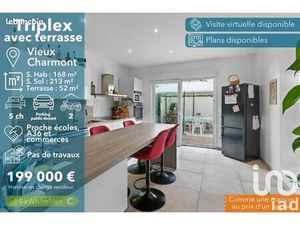 Triplex 7 pièces 168 m²
