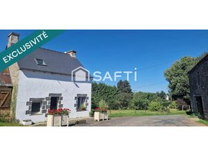 Vente maison 3 pièces 62 m² à Saint-Gouéno (22330)  89 500 €