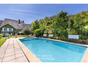 Maison de caractère avec piscine au calme