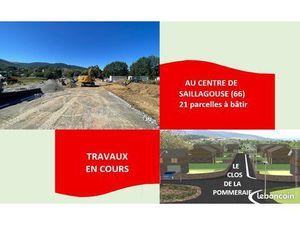 21 parcelles viabilisées sur terrain plat - possibilité chalet